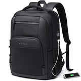 Mochila Impermeável Para Notebook 15,6” com Porta USB e Bolso Lateral em Malha