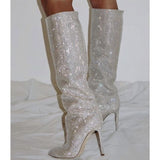 Bota Feminina LuxeGlam Shine