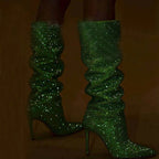 Bota Feminina LuxeGlam Shine