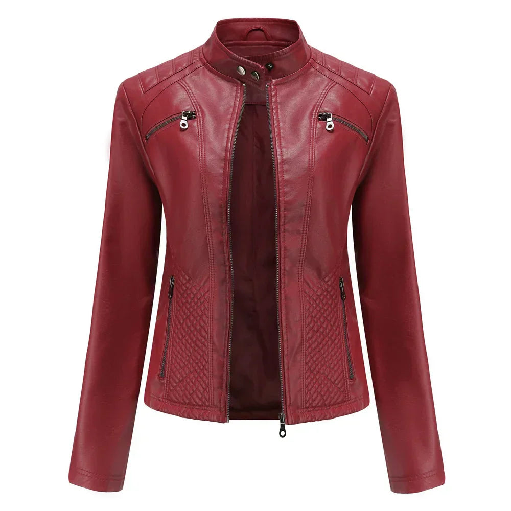Jaqueta Feminina Casual com Zíper Estilo Streetwear - (Promoção de Inverno 2026)