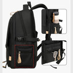 Mochila Executiva para Notebook com Alças Ajustáveis e Múltiplos Compartimentos — Ideal para Viagem e Estudos