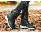 Bota de Inverno Neve Impermeável Coat Turn