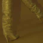 Bota Feminina LuxeGlam Shine