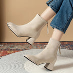 Bota Mulher Camurça Ellegance