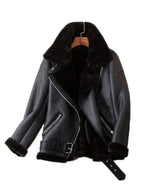 Casaco Feminino Acolchoado Faux com Gola