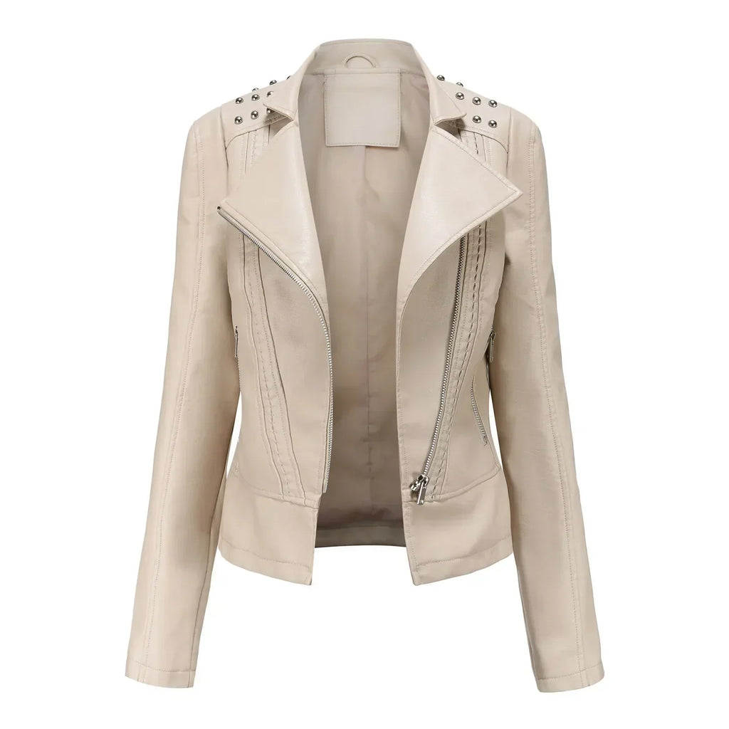 Jaqueta Feminina Fashion Style Estilo Biker com Zíper - (Promoção de Inverno 2026)