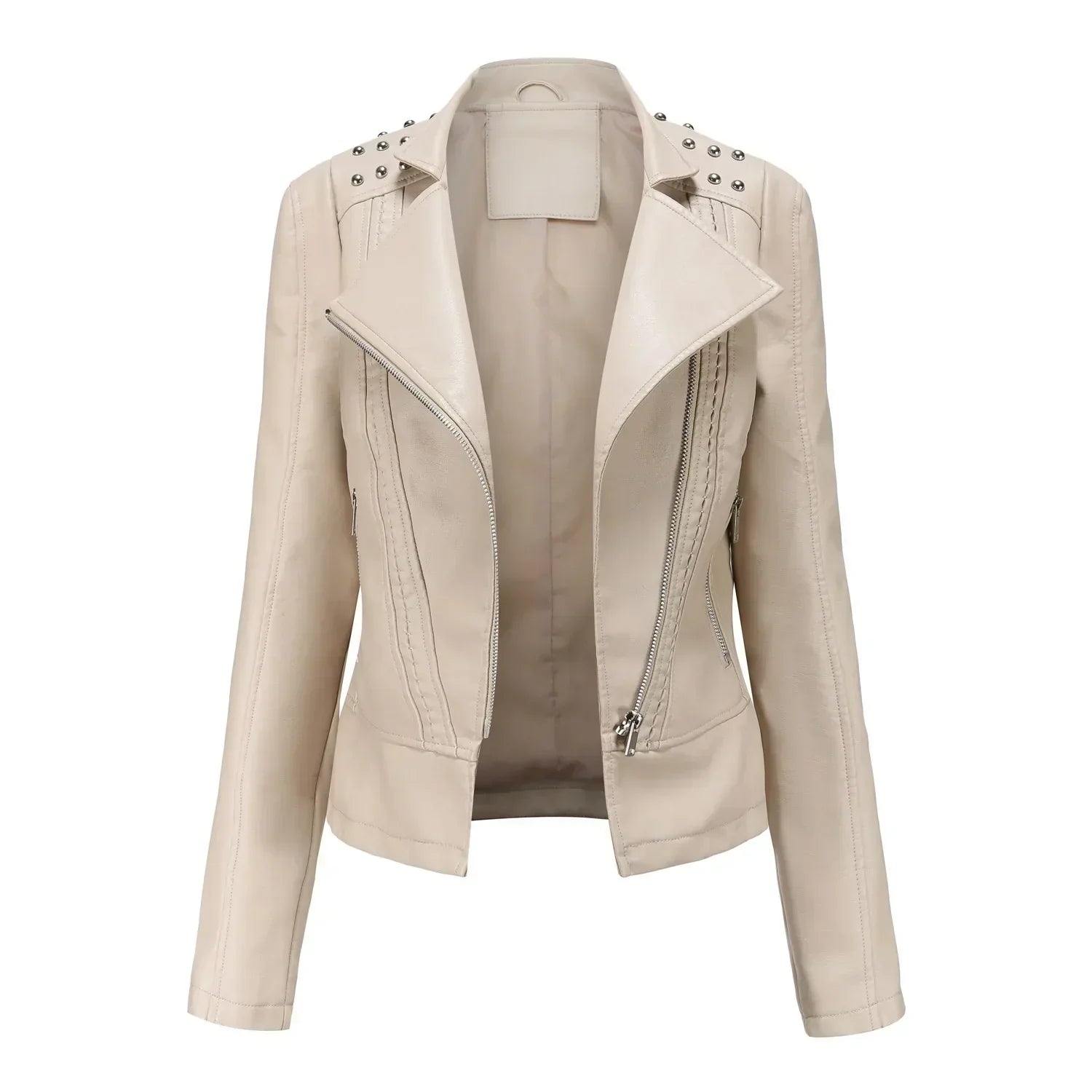 Jaqueta Feminina Fashion Style Estilo Biker com Zíper - (Promoção de Inverno 2026)