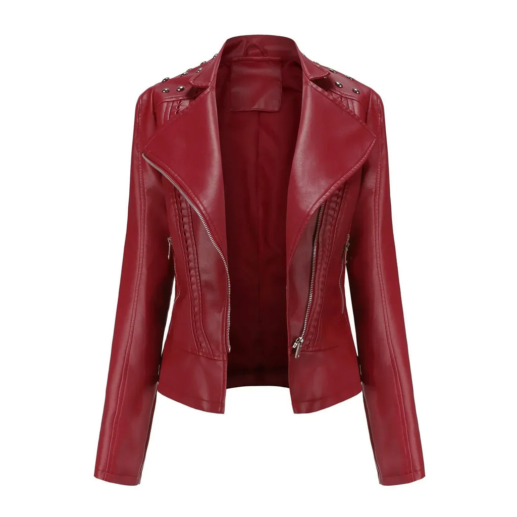 Jaqueta Feminina Fashion Style Estilo Biker com Zíper - (Promoção de Inverno 2026)