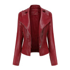 Jaqueta Feminina Fashion Style Estilo Biker com Zíper - (Promoção de Inverno 2026)
