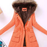 Jaqueta Parka Feminina Acolchoada com Saphira