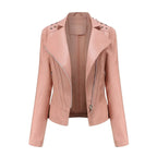 Jaqueta Feminina Fashion Style Estilo Biker com Zíper - (Promoção de Inverno 2026)
