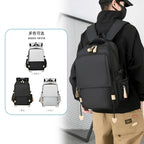 Mochila Executiva para Notebook com Alças Ajustáveis e Múltiplos Compartimentos — Ideal para Viagem e Estudos