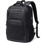 Mochila Impermeável Para Notebook 15,6” com Porta USB e Bolso Lateral em Malha