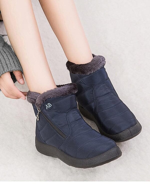 AnneBe - Bota Confort Flex Aveludada Inverno
