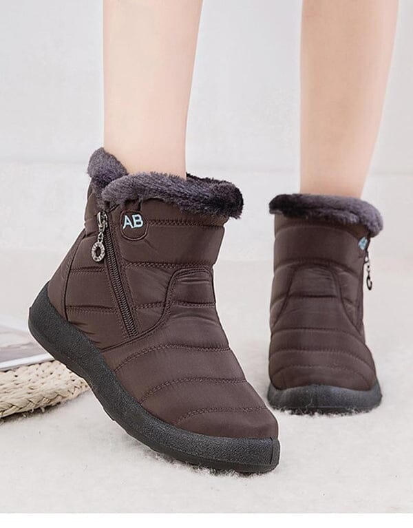 AnneBe - Bota Confort Flex Aveludada Inverno