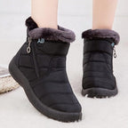 AnneBe - Bota Confort Flex Aveludada Inverno