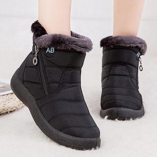 AnneBe - Bota Confort Flex Aveludada Inverno