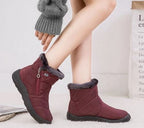 AnneBe - Bota Confort Flex Aveludada Inverno