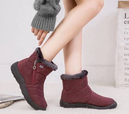AnneBe - Bota Confort Flex Aveludada Inverno