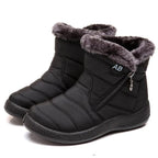 AnneBe - Bota Confort Flex Aveludada Inverno