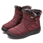 AnneBe - Bota Confort Flex Aveludada Inverno