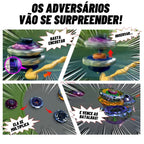 Beyblade Raro - Série 2 em 1 - Se Torne o Maior Campeão!