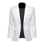 Blazer Masculino Esporte Fino Liso