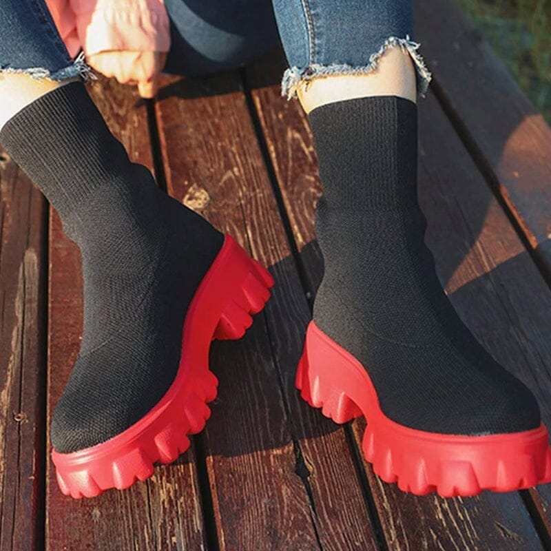 Bota Feminina Coturno