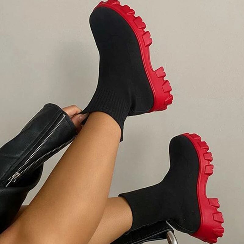 Bota Feminina Coturno