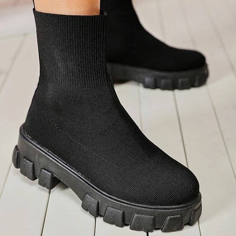 Bota Feminina Coturno