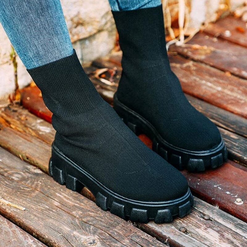 Bota Feminina Coturno