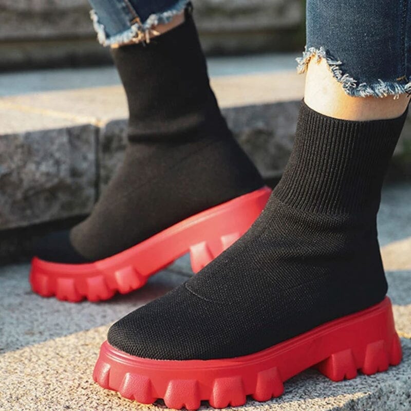 Bota Feminina Coturno