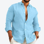 Camisa de Linho Premium Masculino