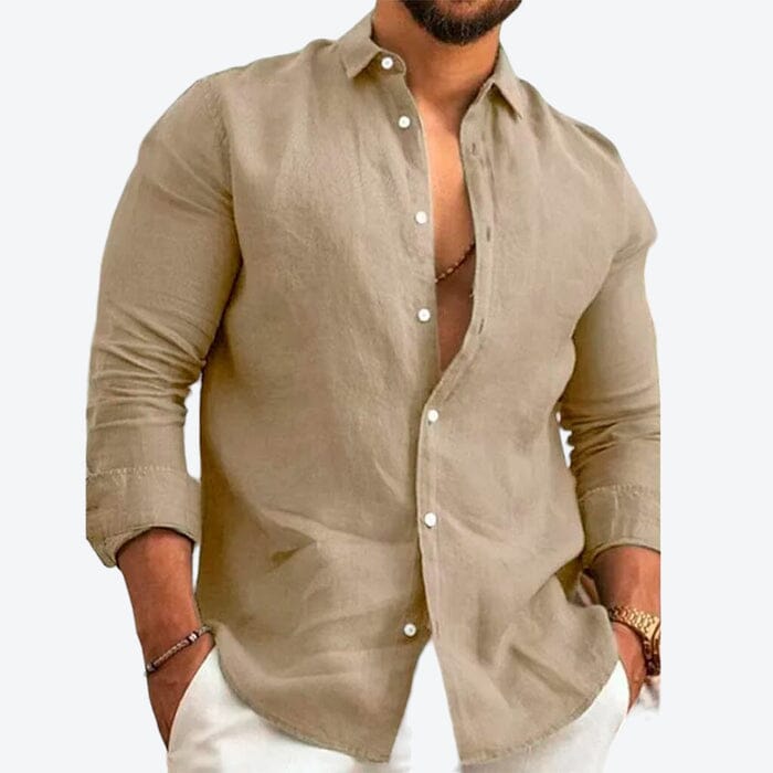 Camisa de Linho Premium Masculino
