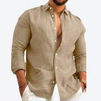 Camisa de Linho Premium Masculino