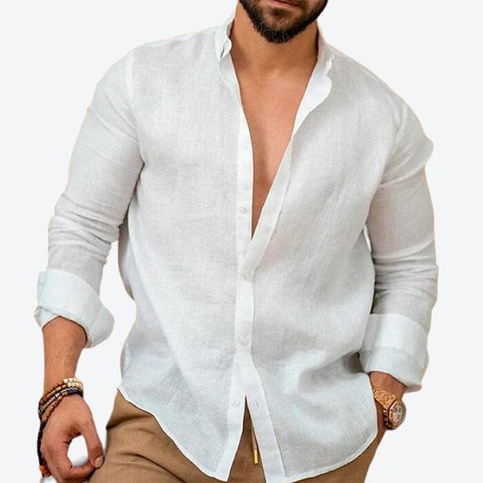 Camisa de Linho Premium Masculino