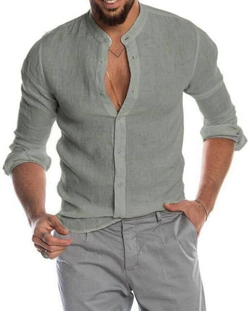 Camisa de Linho Premium Masculino