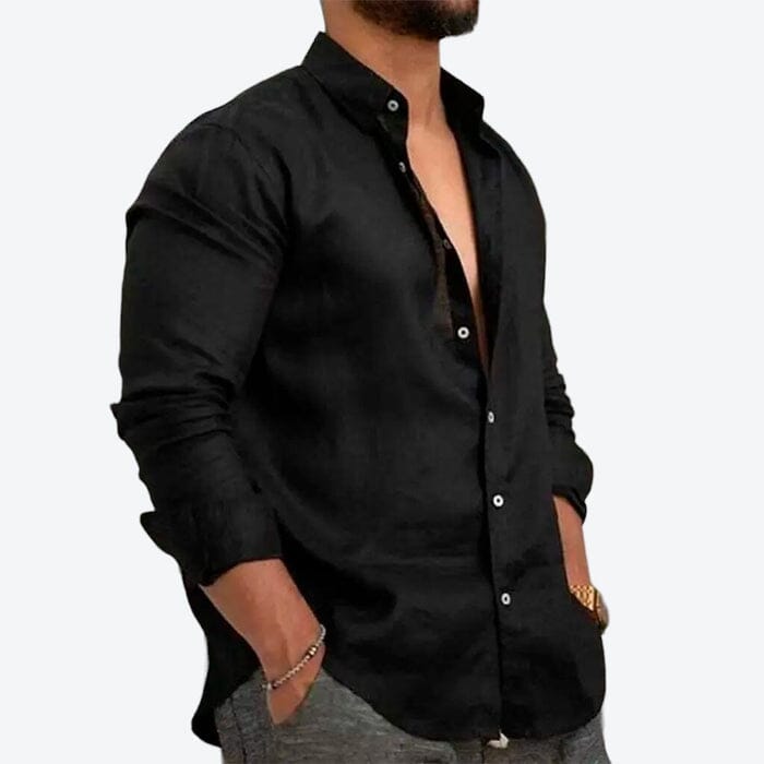 Camisa de Linho Premium Masculino