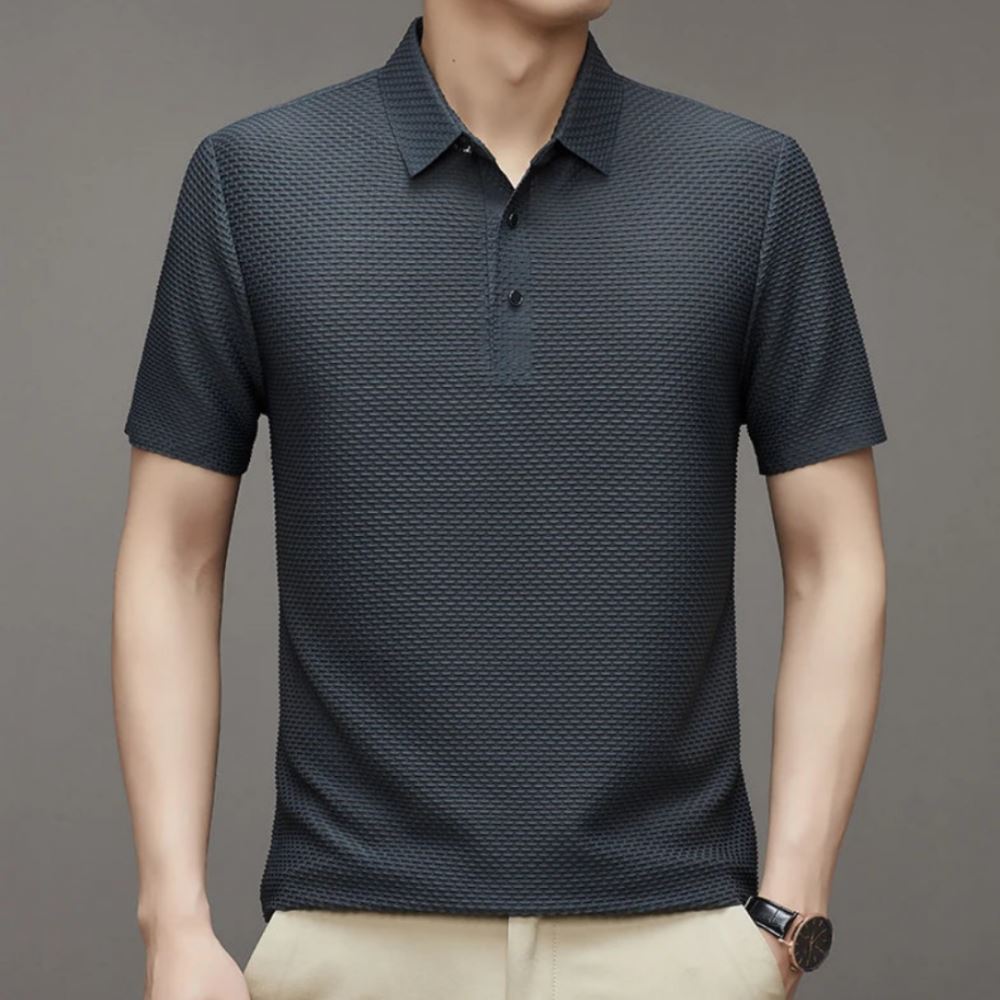 Camisa Polo Brisa Seda Gelo - [Pague 1 Leve 2]