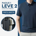Camisa Polo Brisa Seda Gelo - [Pague 1 Leve 2]