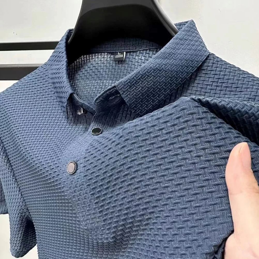 Camisa Polo Brisa Seda Gelo - [Pague 1 Leve 2]