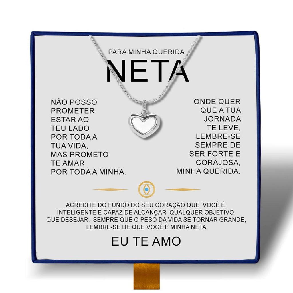 Colar Amor Eterno com Pérola – Presente para Neta