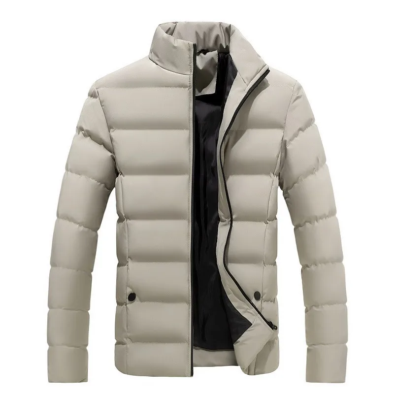 Jaqueta Puffer Masculina High Collar - Estilo e Conforto para o Outono/Inverno 2026