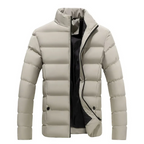 Jaqueta Puffer Masculina High Collar - Estilo e Conforto para o Outono/Inverno 2026