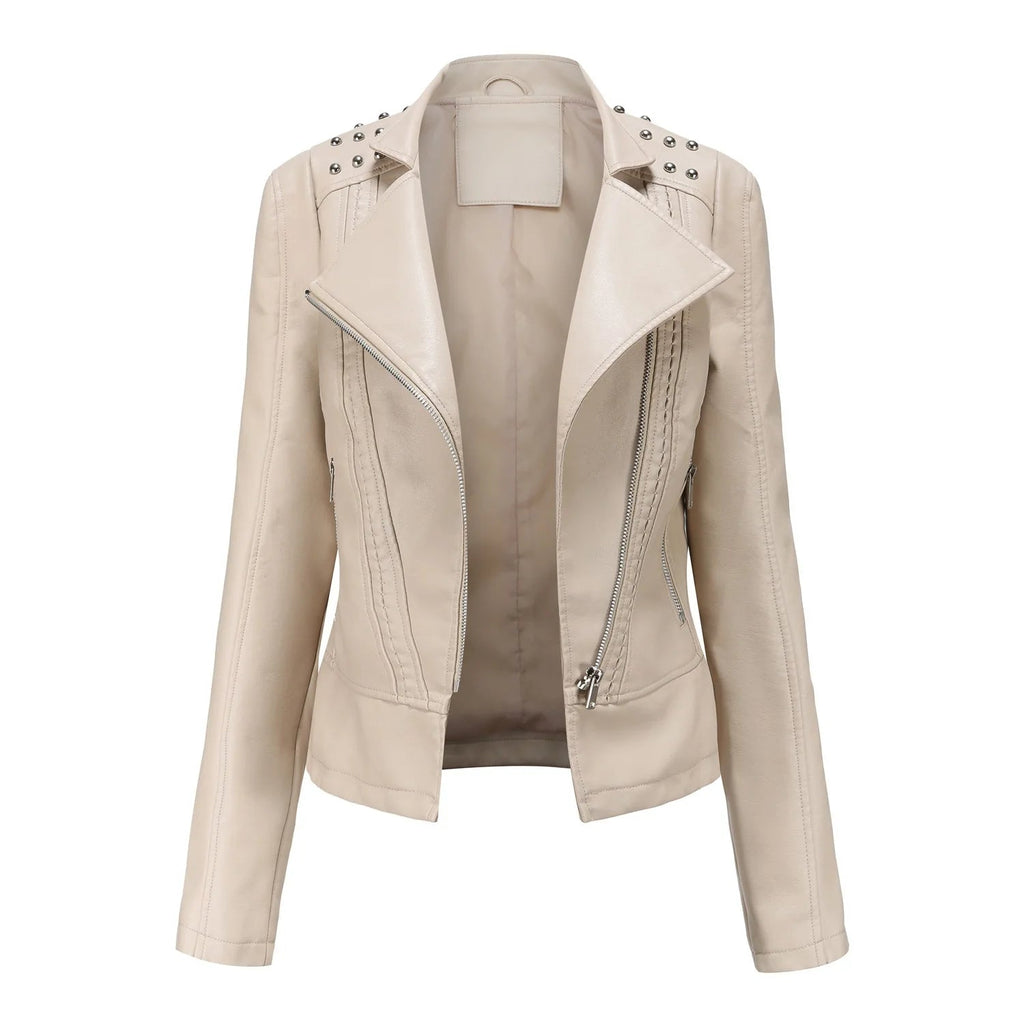 Jaqueta Feminina Fashion Style Estilo Biker com Zíper - (Promoção de Inverno 2026)