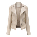 Jaqueta Feminina Fashion Style Estilo Biker com Zíper - (Promoção de Inverno 2026)