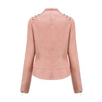 Jaqueta Feminina Fashion Style Estilo Biker com Zíper - (Promoção de Inverno 2026)