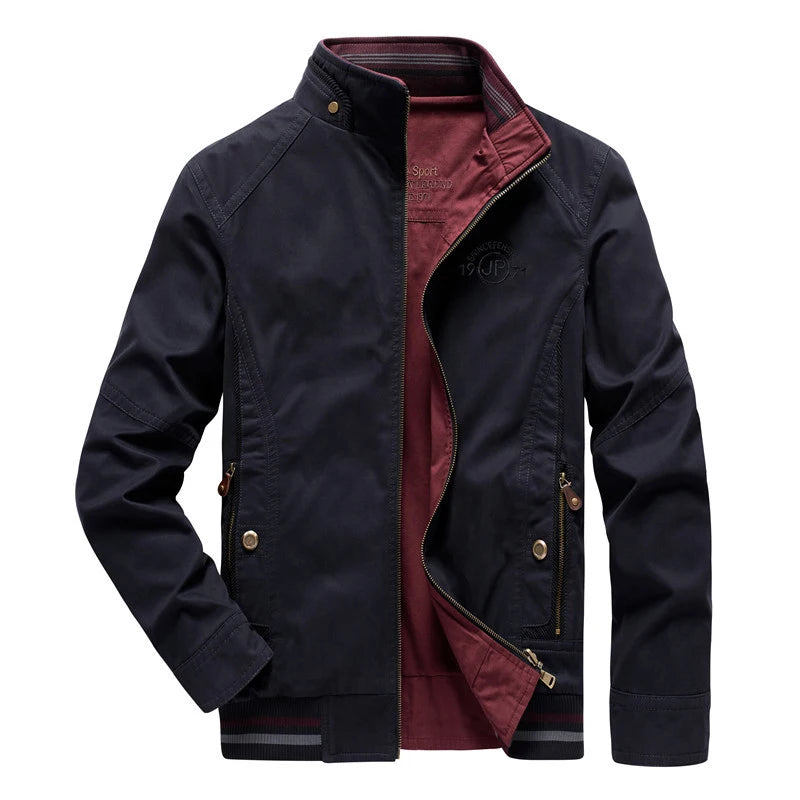 Casaco Masculino Militar Reversível de Algodão - (Promoção de Inverno 2026)