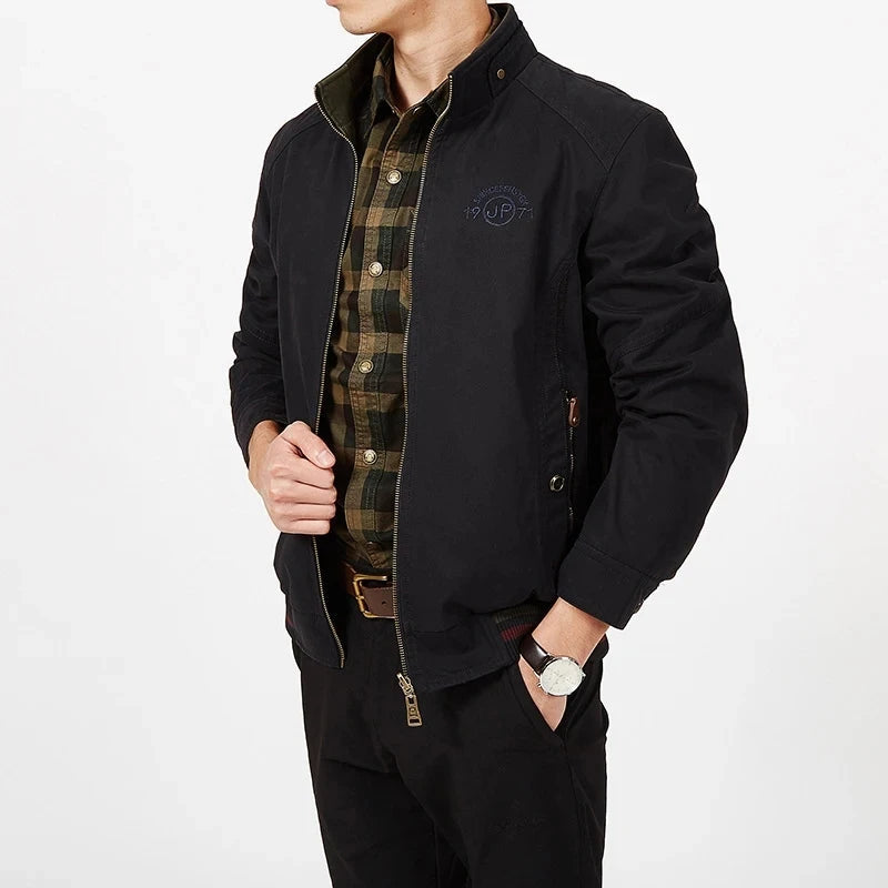 Casaco Masculino Militar Reversível de Algodão - (Promoção de Inverno 2026)