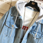 Jaqueta Jeans com Forro de Moletom - DenimComfort